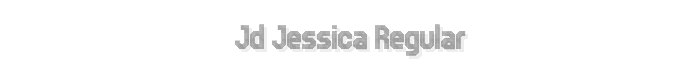 JD Jessica Regular font